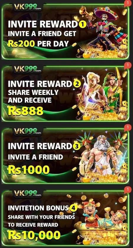 VK999 Game Promos Image