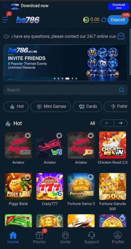 HE786 Game Homepage Image