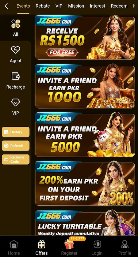 JZ666 Game Promotions Image